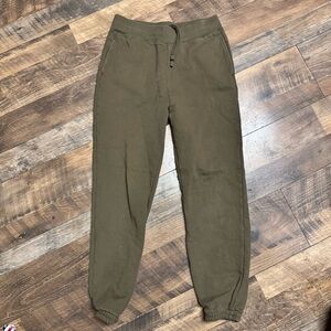 Girlfriend Collective Olive Green Joggers